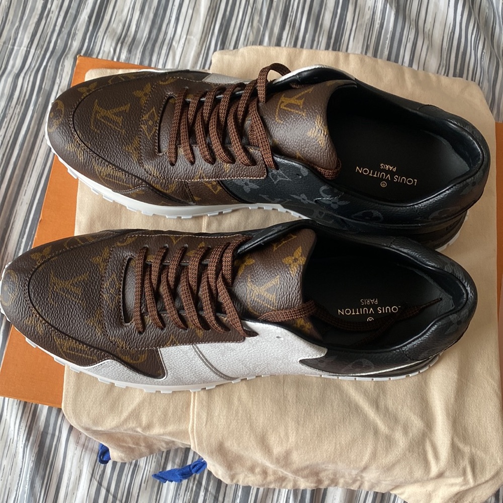 Louis Vuitton Run Away Sneakers size 11 only worn once still in great condition! - Picture 2 of 10